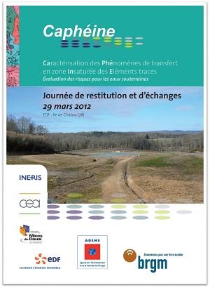 Couverture du programme de la Journée de restitution du projet CaPhéInE