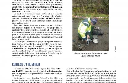 Couverture de la fiche technique innovante pXRF