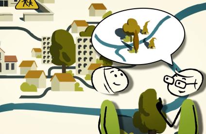 Extrait du film d'animation "Le guide du donneur d’ordre : problématiques relatives aux sites et sols pollués"