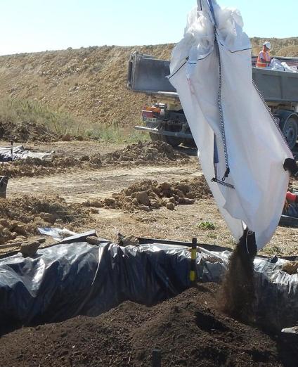 Le BRGM étudie des solutions de valorisation des terres excavées comme composant pour récréer artificiellement des sols fonctionnels