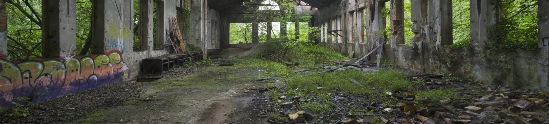 Vestiges d'installations minières