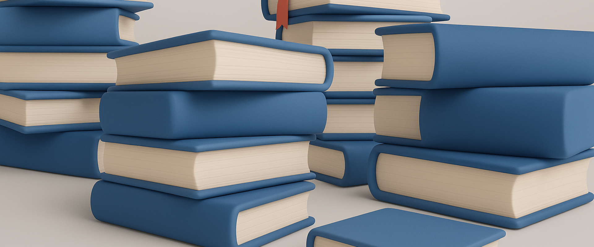 Image montrant des livres stylisés