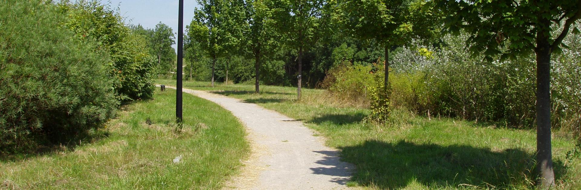 Parcours sur une friche réhabilitée