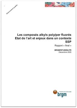 Couverture du rapport Les composés alkyls poly/per fluorés. Etat de l'art et enjeux dans un contexte SSP