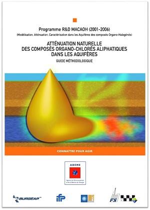 Image de couverture du guide atténuation naturelle des composés organo-chlorés aliphatiques dans les aquifères : guide méthodologique