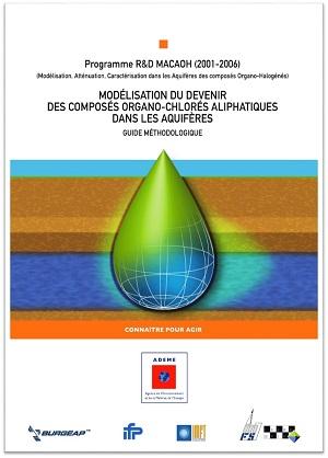 Image de couverture du Guide modélisation du devenir des composés organo-chlorés aliphatiques dans les aquifères
