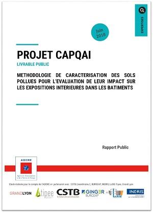 Page de couverture du rapport Projet CAPQAI