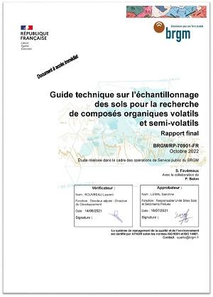 Image de la couverture du rapport BRGM RP-70901-FR