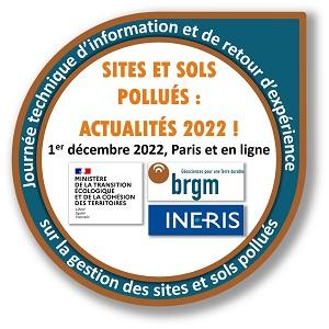 Image de la cocarde de la Journée Technique Sites et Sols Pollué du 01 décembre 2022