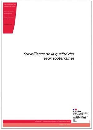 Image de la couverture du Guide Surveillance de la qualité des eaux souterraines