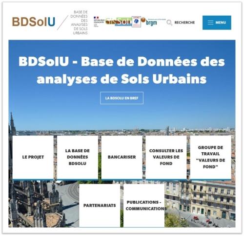 Page d'accueil du site internet www.bdsolu.fr