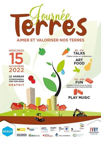 Affiche de la Journée Terres 2022